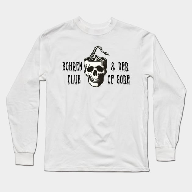 bohren & der club of gore skull sax Long Sleeve T-Shirt by Anthony88